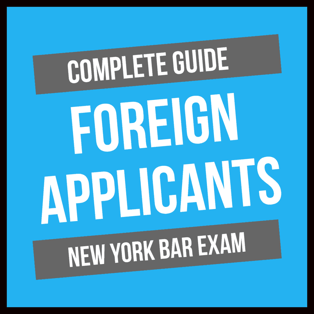 New York Bar Exam Information for