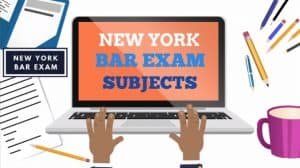 New York Bar Exam Subjects